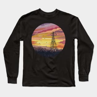 Midwest Sunset Long Sleeve T-Shirt